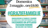 Flashmob del Forum delle Associazioni Familiari "Grazie Famiglie"